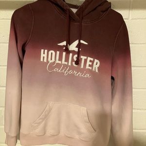 Hollister, purple, hoodie, M